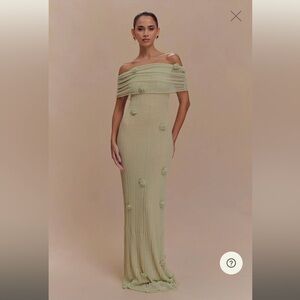 Meshki Brynn Orchid Knit Maxi Dress